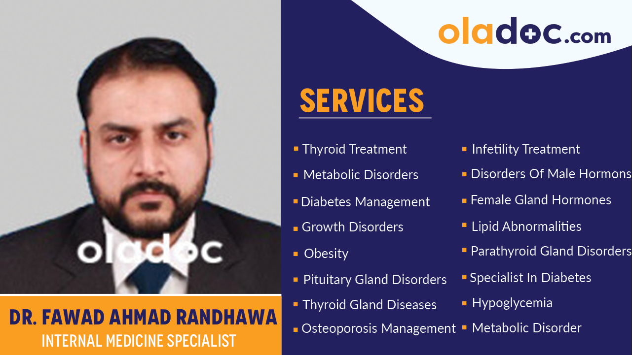 Services provided by Dr. Fawad Ahmad Randhawa